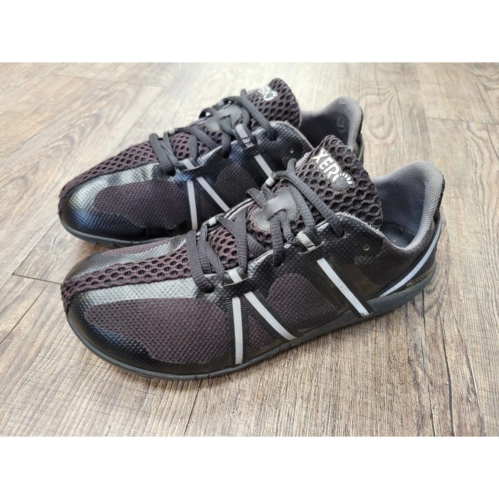 Xero Shoes Speed Force Minimalist Womens Black Athletic Sneakers Size 6.5